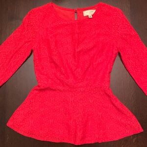 🌹🌹Moulinette Soeurs Lacy Blouse EUC!  So Pretty! 🌹🌹